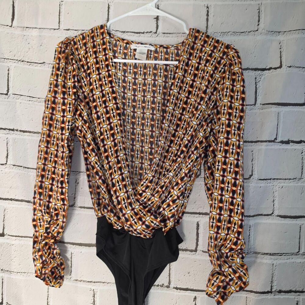 Miley-molly Women's multi Bodysuit